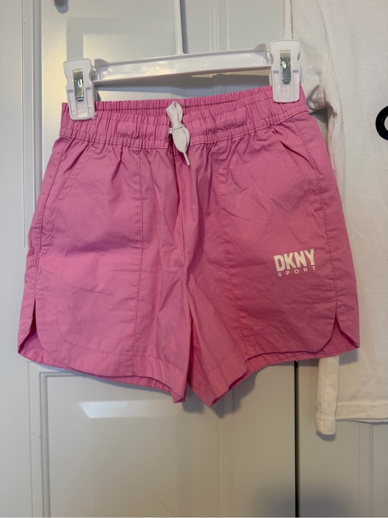 Dkny Pants - DKNY Pink Athletic Drawstring Shorts